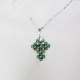 Small Cross - Valonia-Silver Chain - 1